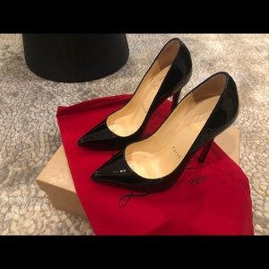 Christian Louboutin Pigalle 120 Patent Calf Size 34.5